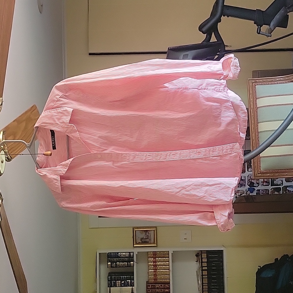 Ralph Lauren Pink Striped Buttonup